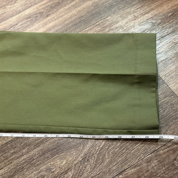 Vintage Boy Scout Pants Mens Green BSA Uniform Cargo Union Made in USA - Picture 10 of 11